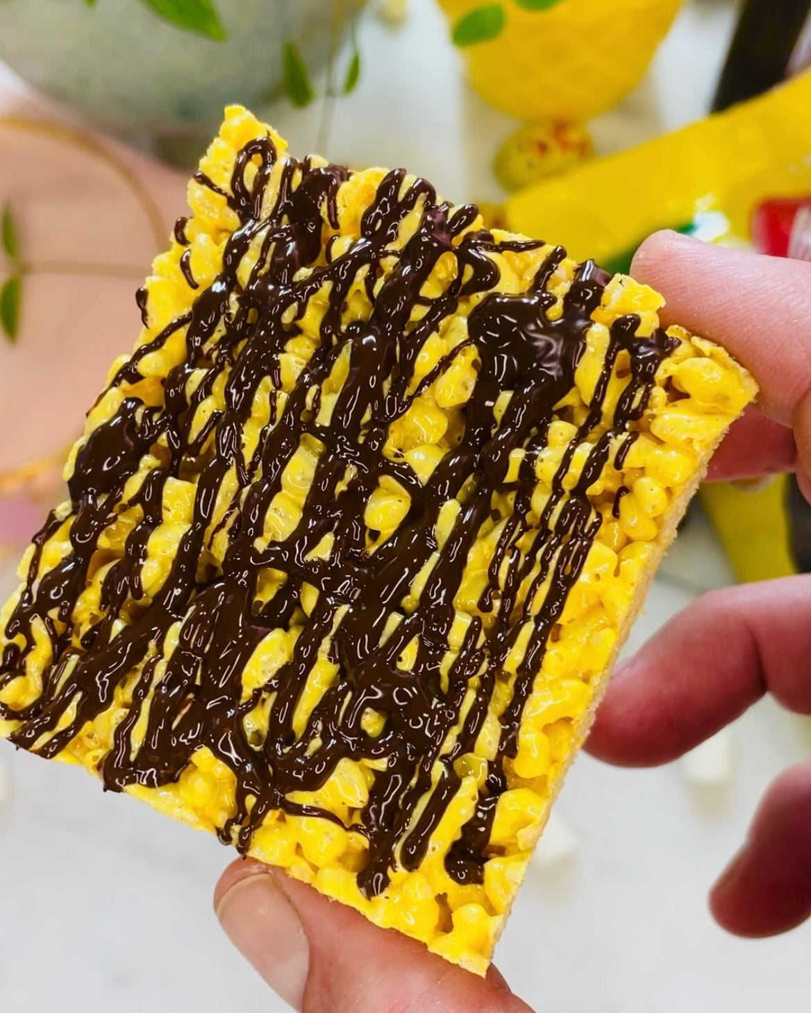 Pineapple Lump Rice Crispy