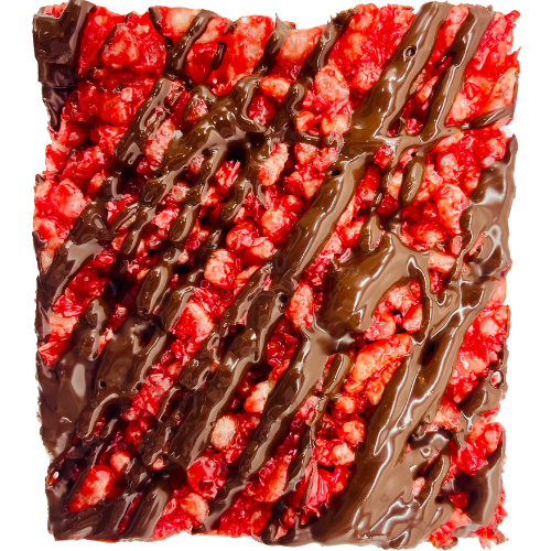 Cheery Raspberry Rice Crispy Bar Cherry Ripe Rice Crispy – Rice Crispy Co.