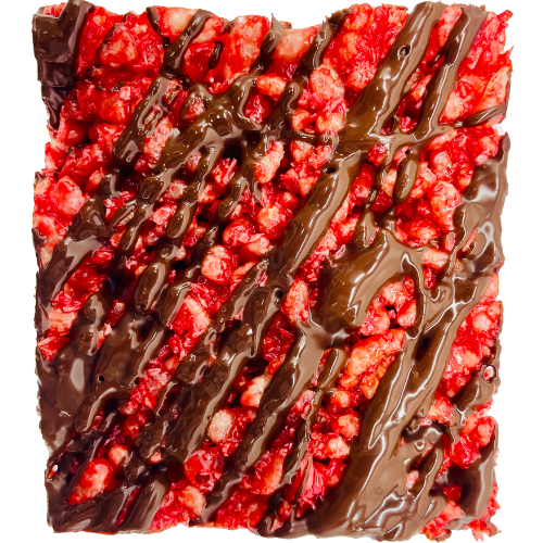 Cherry Ripe Rice Crispy