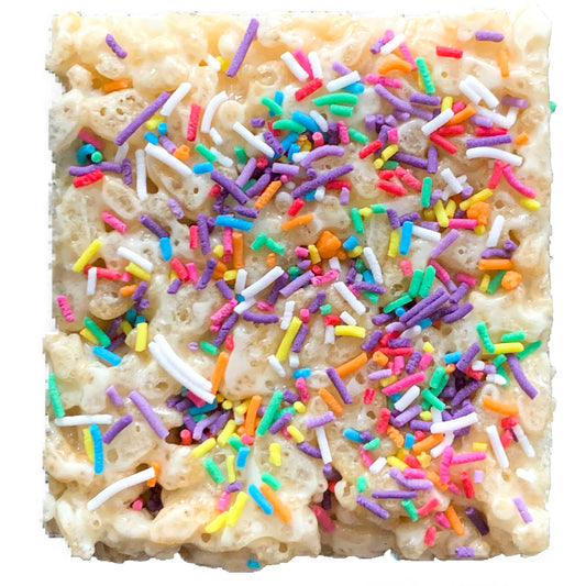 Birthday Cake Rice Crispy